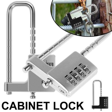 Gym Locker Lock 4 Digit Combination Padlock Heavy Duty Long .